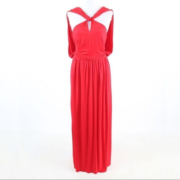 Hilfiger Collection Red maxi dress M - Picture 1 of 8